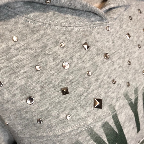 Victoria’s Secret Pink NFL NY Jets Bling Hoodie S - Picture 2 of 5